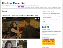 Tablet Screenshot of glutenfreedee.com